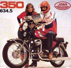 Фирменное фото сети «Спорттовары», продававшей мотоциклы JAWA в СССР