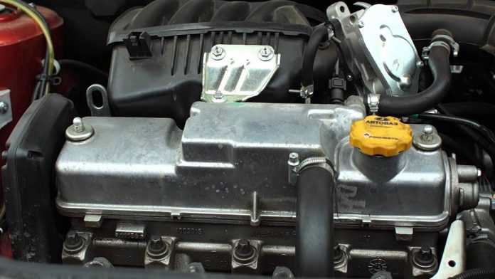 Двигатель ВАЗ 21116 8 клапанный мотор Лада Гранта