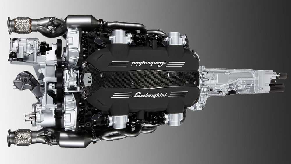 Двигатель Lamborghini Veneno