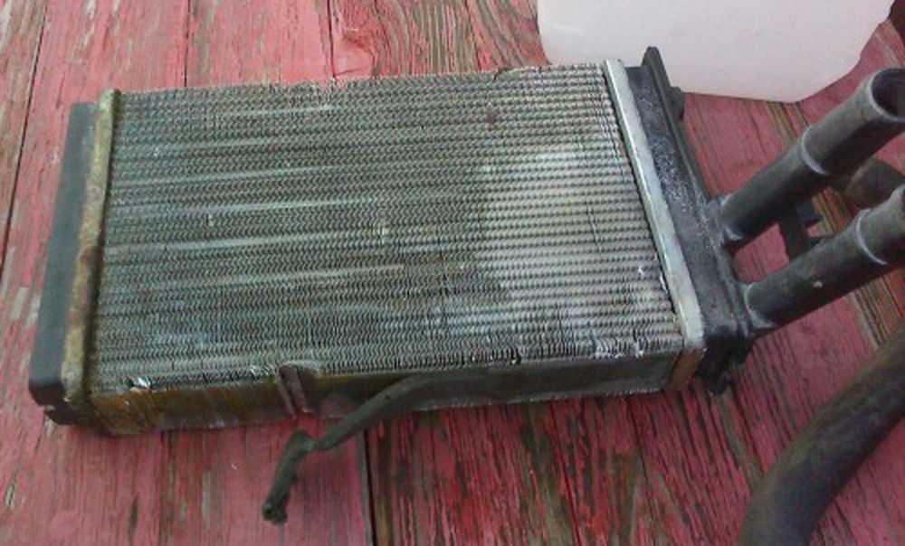 Чистка радиатора печки ВАЗ-2110