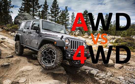 Сравнение 4WD и AWD