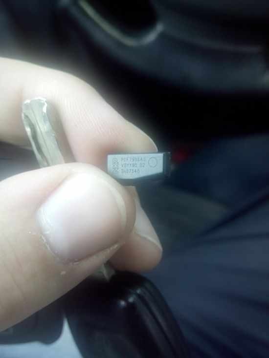 чипа иммобилайзера в ключе